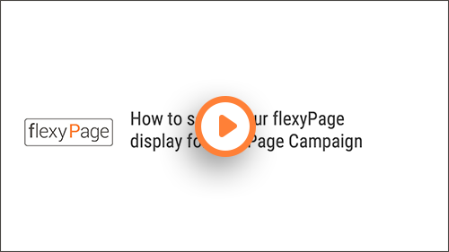 flexyPage Campaign