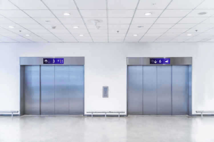 elevator screens for hospitals 