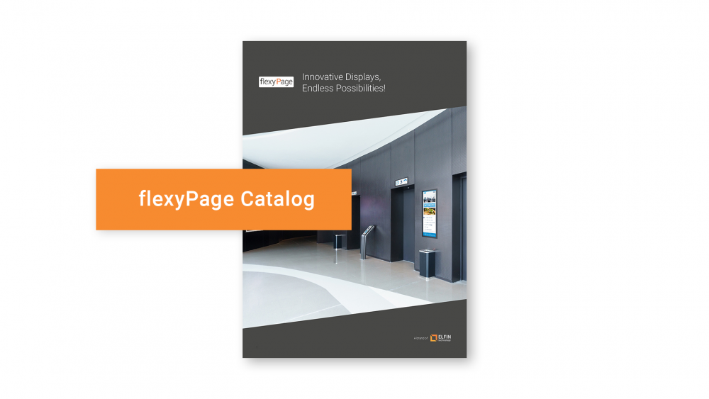 flexyPage Catalouge with flexyPage elevator products