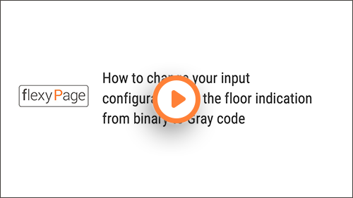 Binary and Gray code settings