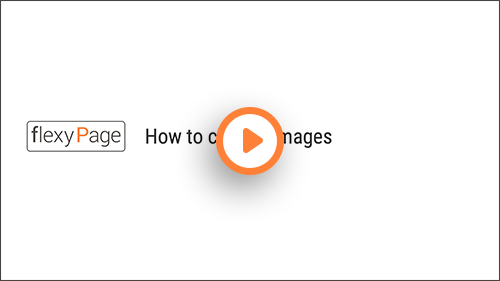 Change images in the flexyPage Editor