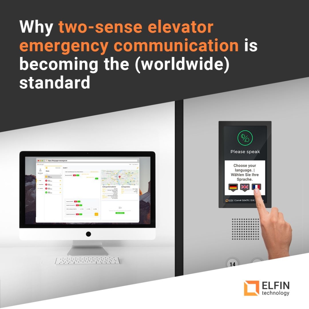 Why two-sense elevator emergency communication is becoming the (worldwide) standard