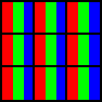 Subpixels with RGB