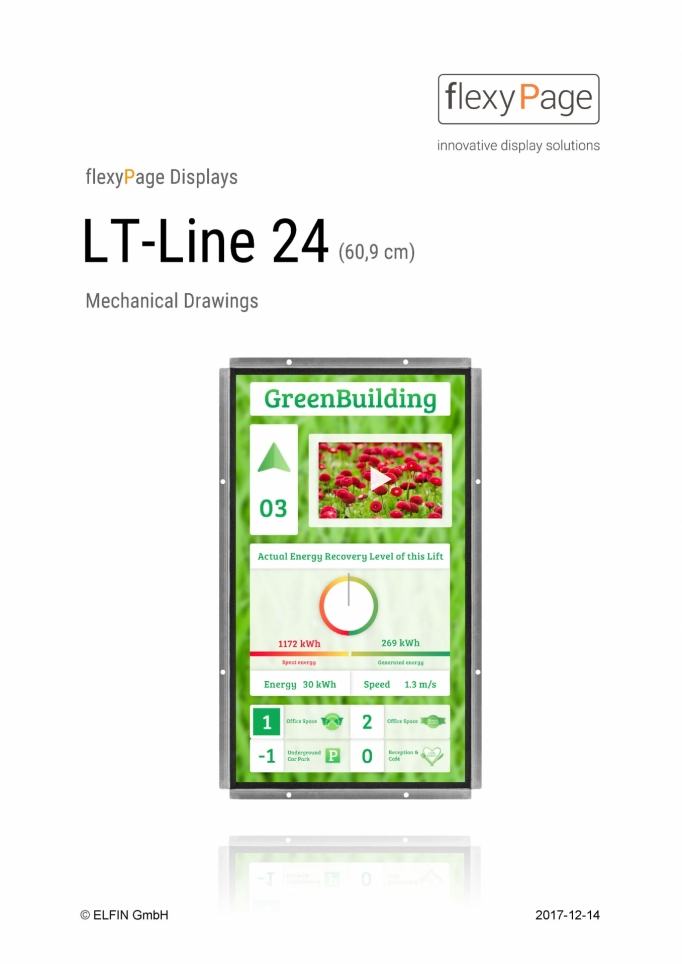 Mechanical drawing Display LT-Line 24