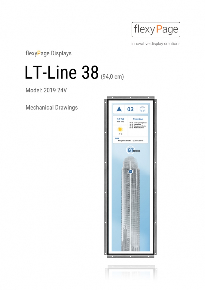 Mechanical drawing display LT-Line 38