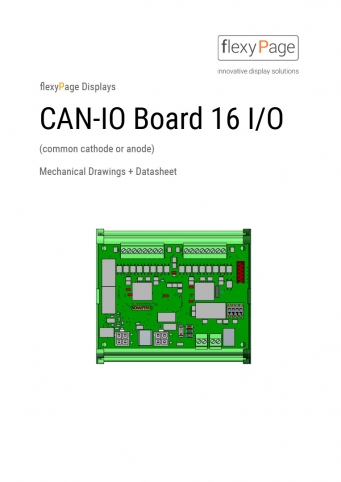Datenblatt für i/o Module CN16