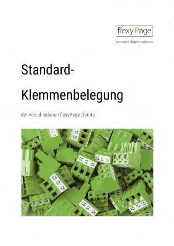 Standard IO Einstellungen