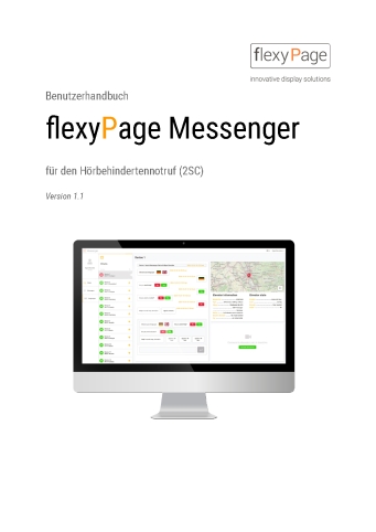 Benutzerhandbuch flexyPage Messenger