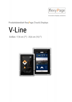 V-Line Produktdatenblatt