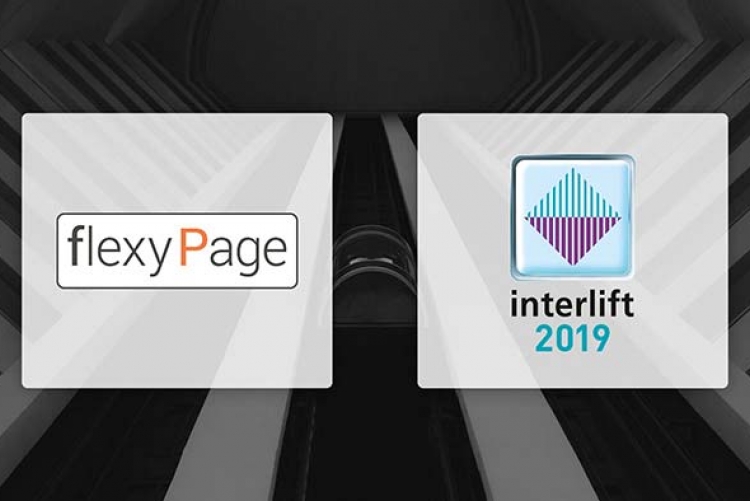 flexyPage Displays Interlift 2019