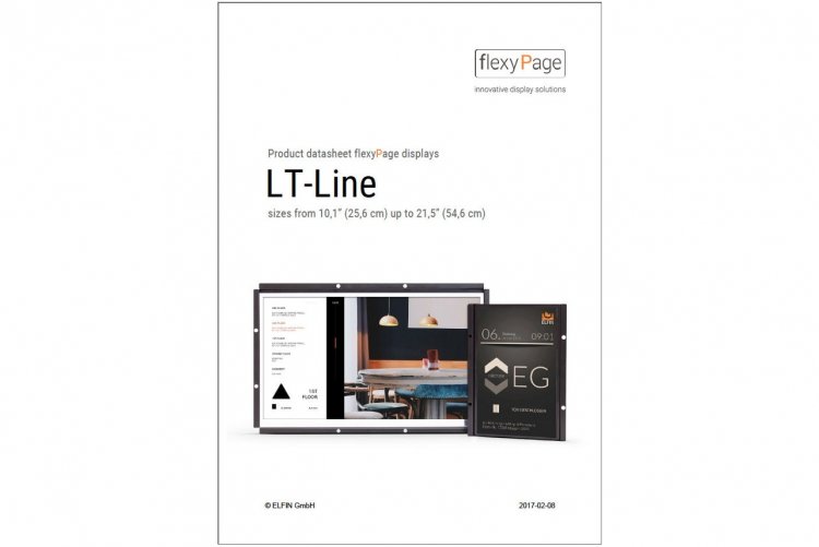 product datasheet TFT-displays LT-Line V1